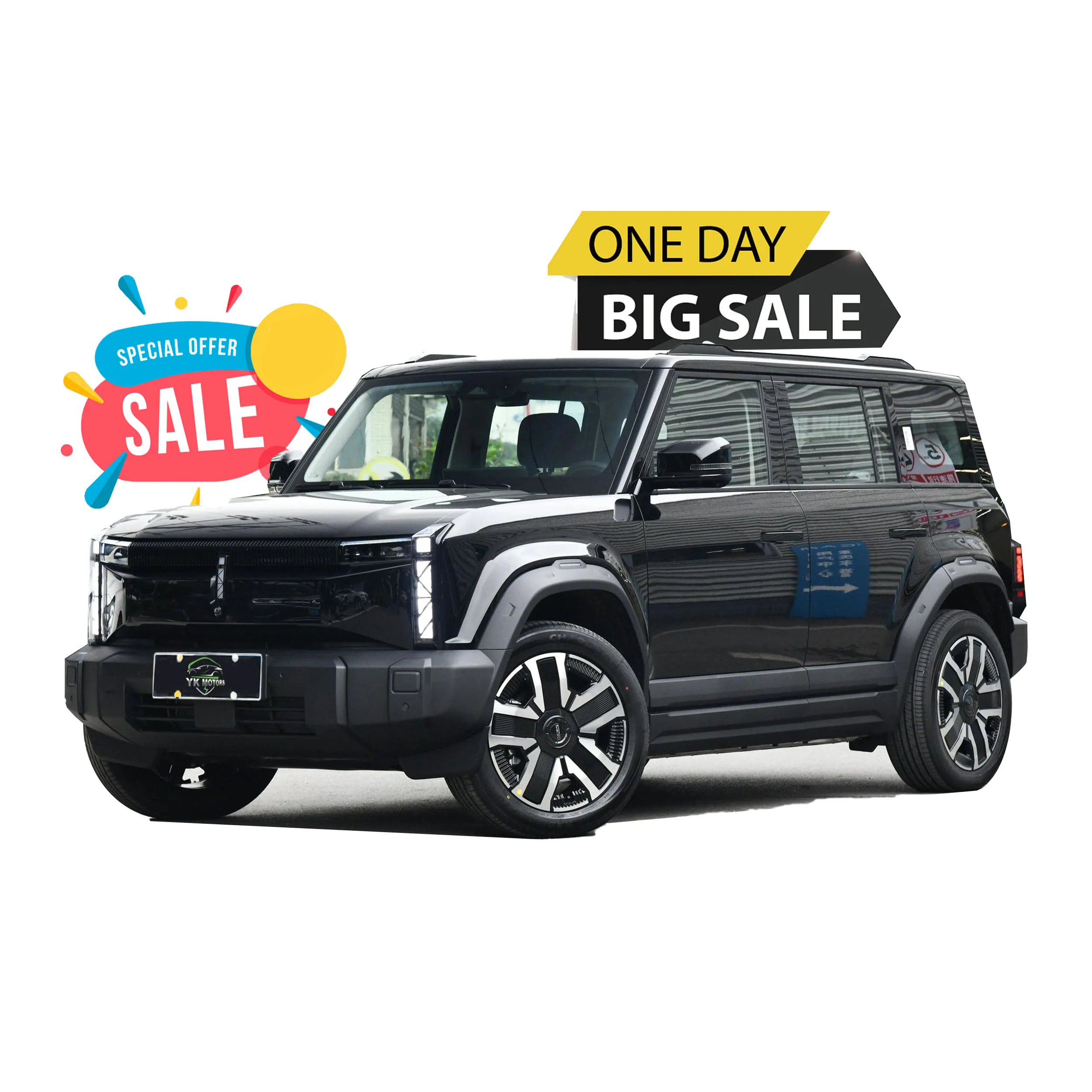 YK MOTORS 2024 EV Electric Vehicle iCAR 03 Compact SUV 501km Battery Range