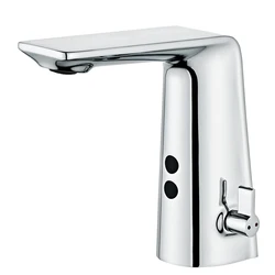 Automatic Sink Sensor Faucet Hot And Cold Basin Mixer Taps Chrome Brass Water Saving Faucets Grifos de dutch