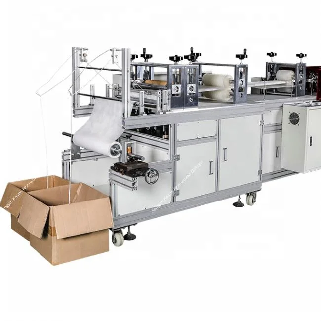 Машина для изготовления одноразовых колпачков из нетканого материала