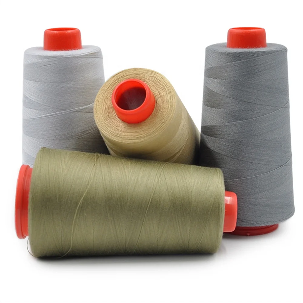 Hilos Hilo De Poliester thread 100% Spun Polyester Yarn Polyester 20s/2/3 Thread