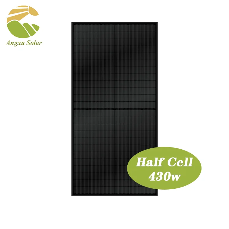Черная полуэлементная солнечная панель 144 ячеек Solarpanel Mono 400w 410w 420w 430w Perc солнечная батарея