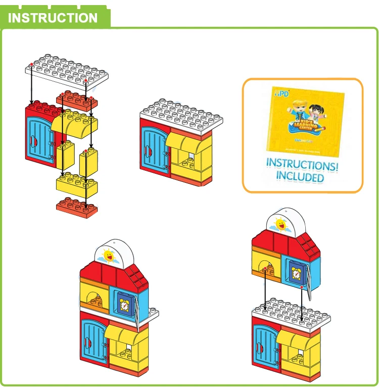 Kids Early Learning Educational Bricks Safe Plastic ABS Large Classic Basic STEM Building Blocks Toys Compatible Sets