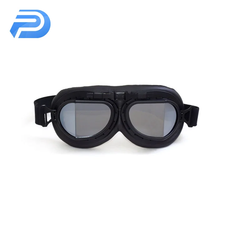 
Fast shipping Off-Road Motocross Goggles Helmet Pilot Scooter Retro Riding Sunglasses for motorcycle accories Wholesaler 
