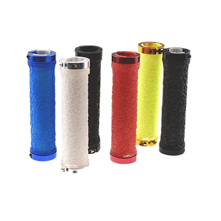 Made of Silicone Plastic Material Ultralight MTB Anti-Slip Bicycle Handlebar Bike Grips