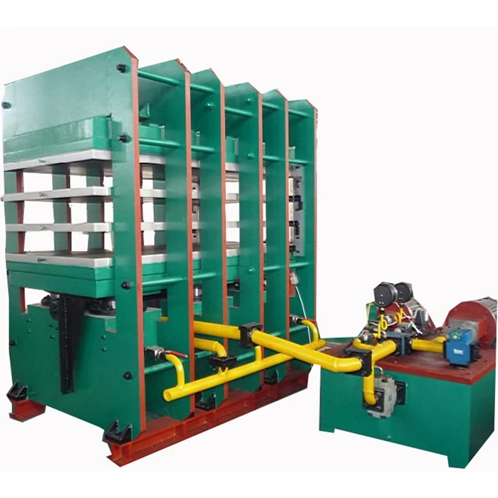Hot frame type plate vulcanizing press Frame type platen vulcanizer Rubber product making machinery