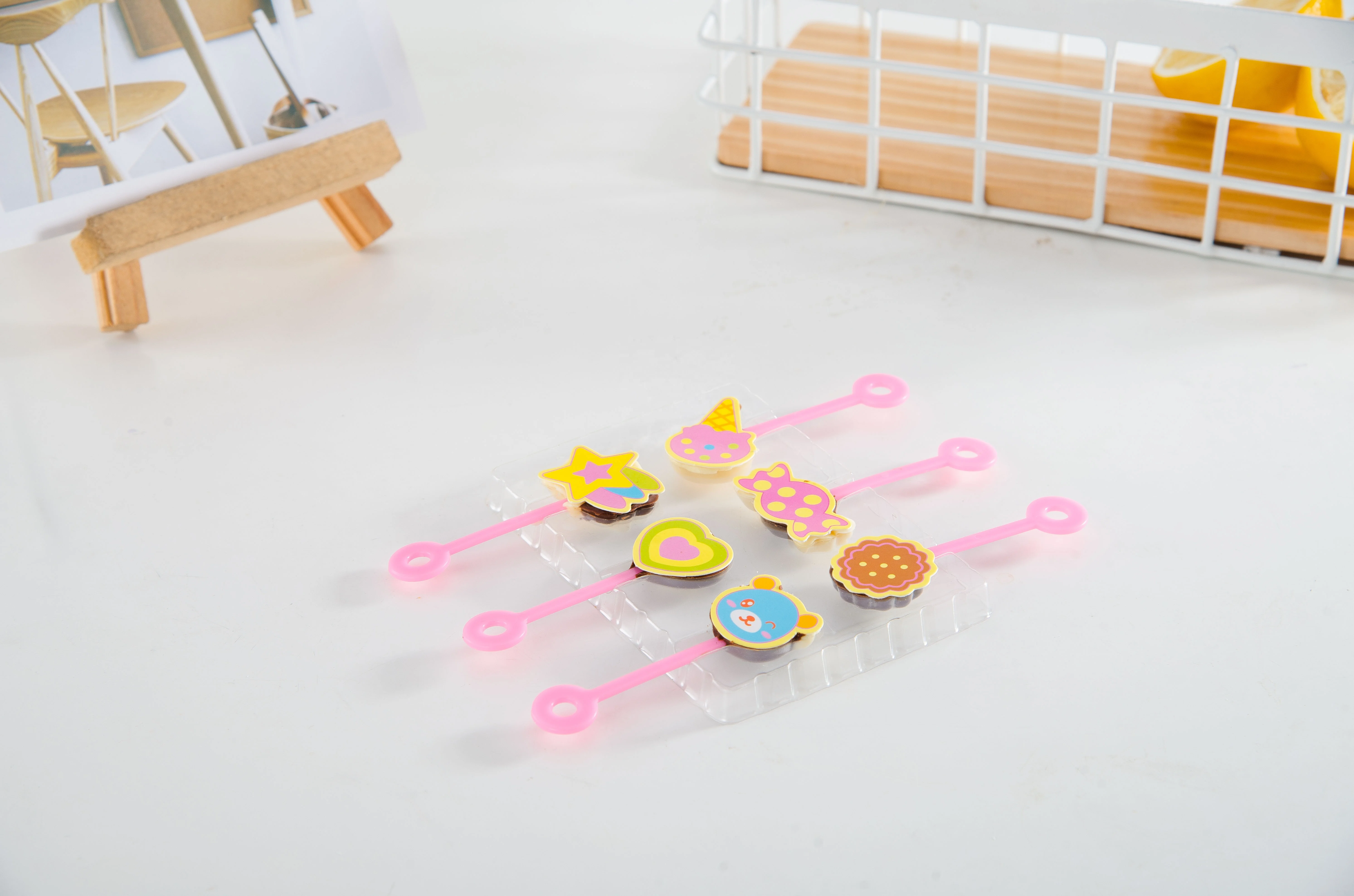 20g Baida Cute funny Diy handmade Chocolate candy with ferris wheel