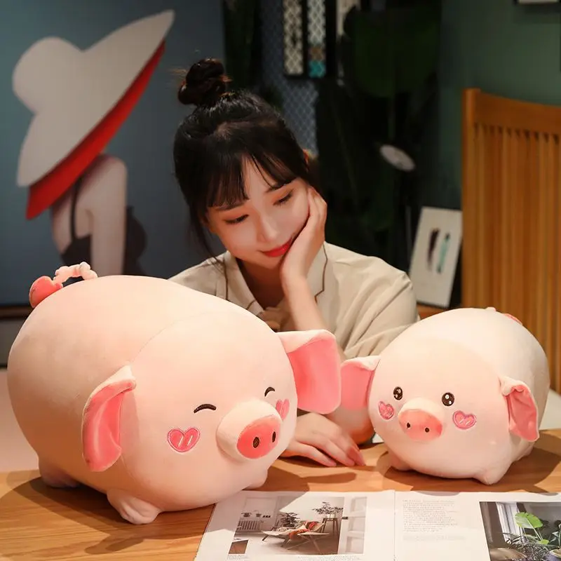 Cute Pig Doll Plush Toy Papa Pig Doll Ragdoll Boys Pillow Bed Sleeping