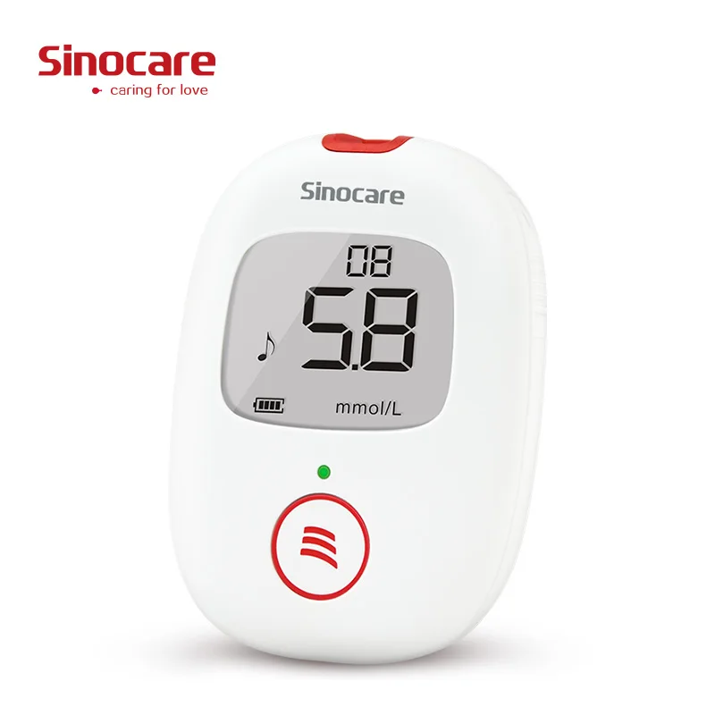  Глюкометр SINOCARE Safe AQ Voice с 50 тест-полосками и