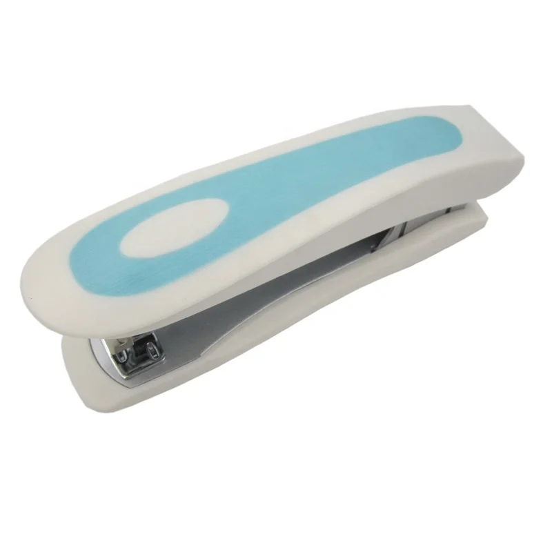 China manufacturer standard 24/6 staples office desktop manual stapler machine with Logo