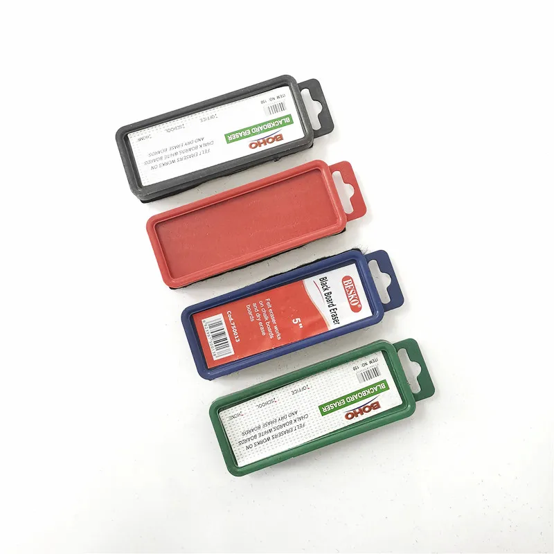 PP blackboard eraser glass board dry hangable whiteboard eraser for whiteboard