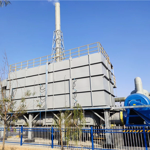 High efficiency organic waste gas treatment equipment industrial regenerative thermal oxidizer