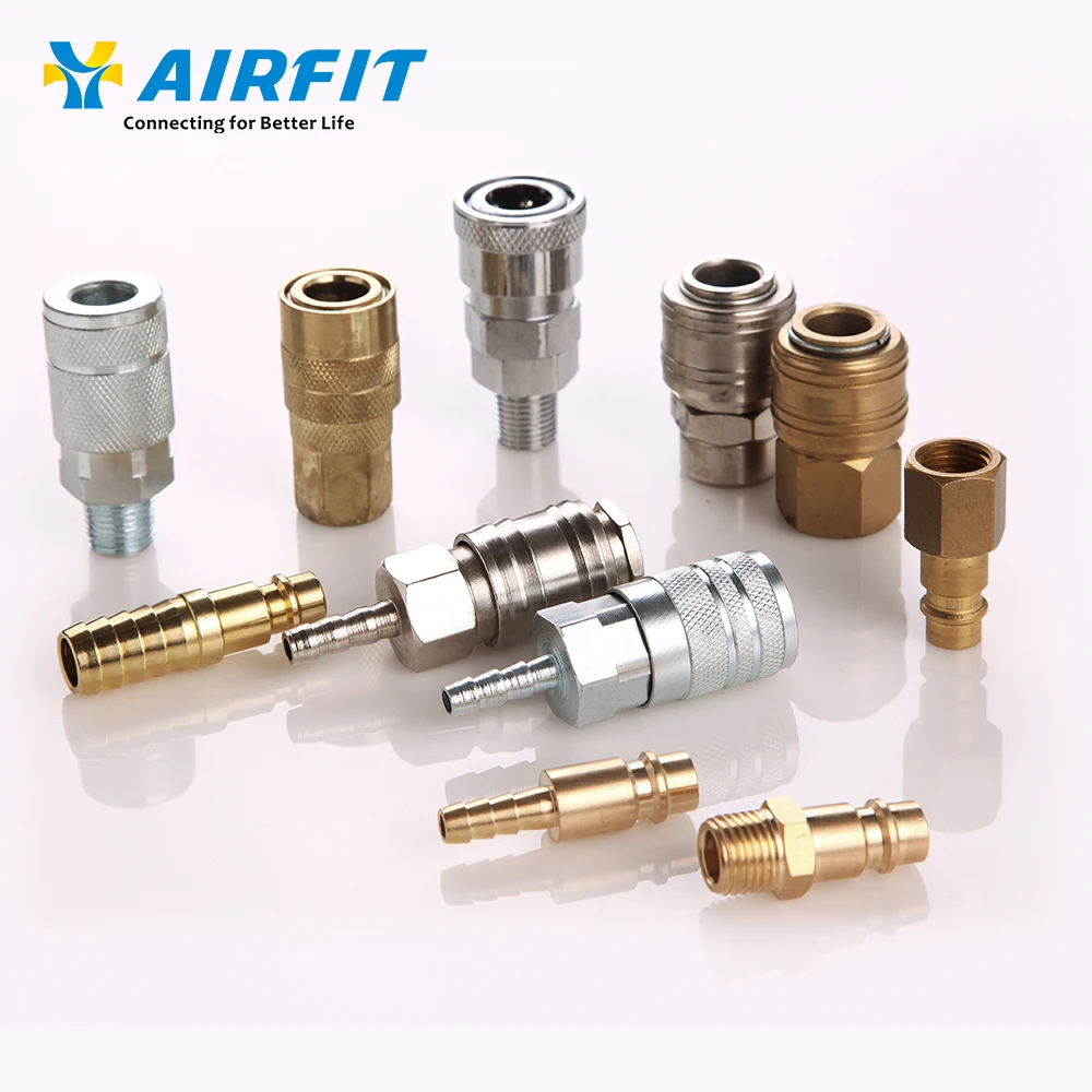 Пневматические инструменты Airfit наконечники БЫСТРОРАЗЪЕМНАЯ сталь 37 J.I.L. Соединительные гидравлические адаптеры