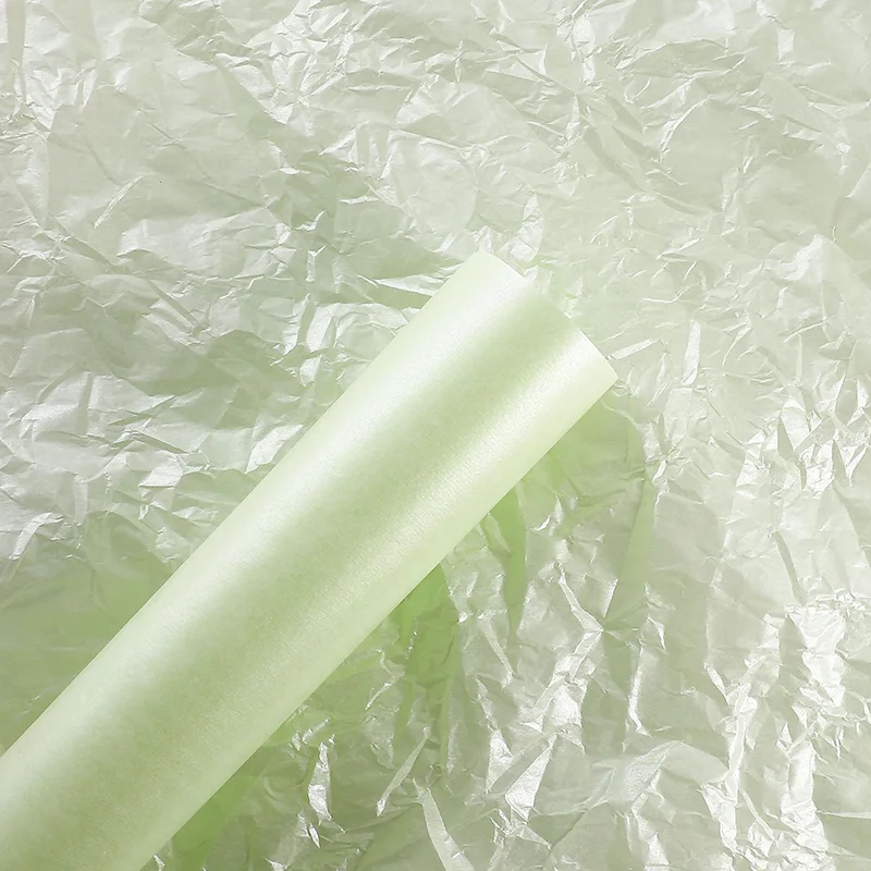 Pearlescent Flowers Bouquet Packaging Cake Cookies Decoration Gift Box Wrapping Material Waterproof Tissue Paper