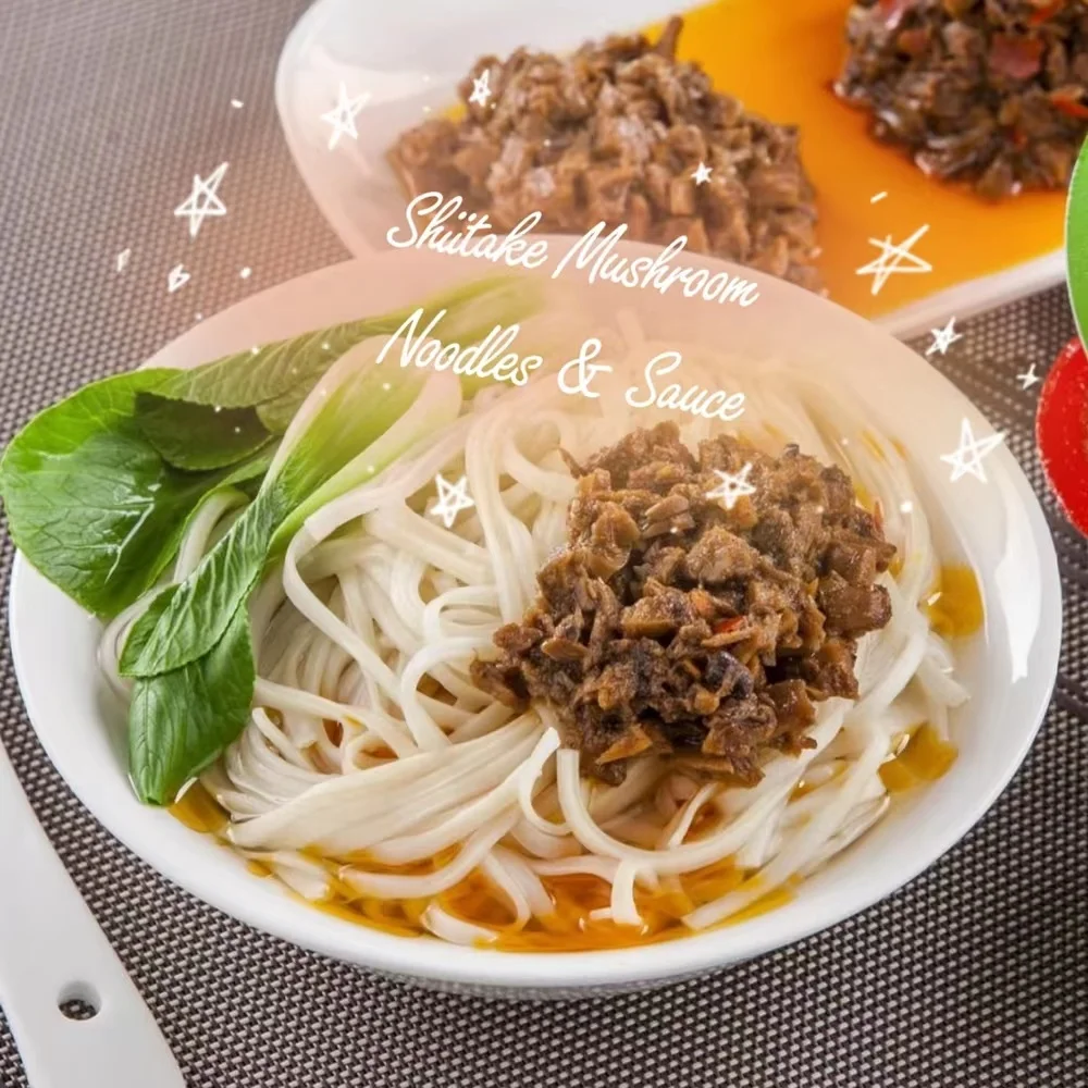 Хит продаж лапша от производителя оптовая продажа лапша-гриб Shiitake в китайском стиле для приготовления пищи на 3-5