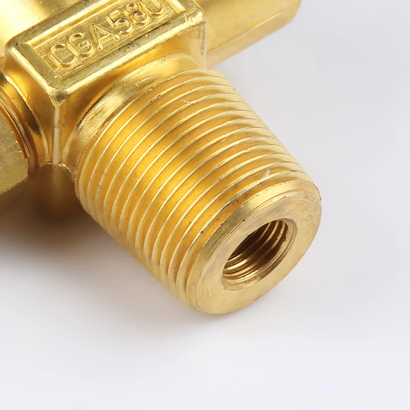 CGA580 valve CO2 Oxygen Nitrogen gas cylinder valve Made In brass