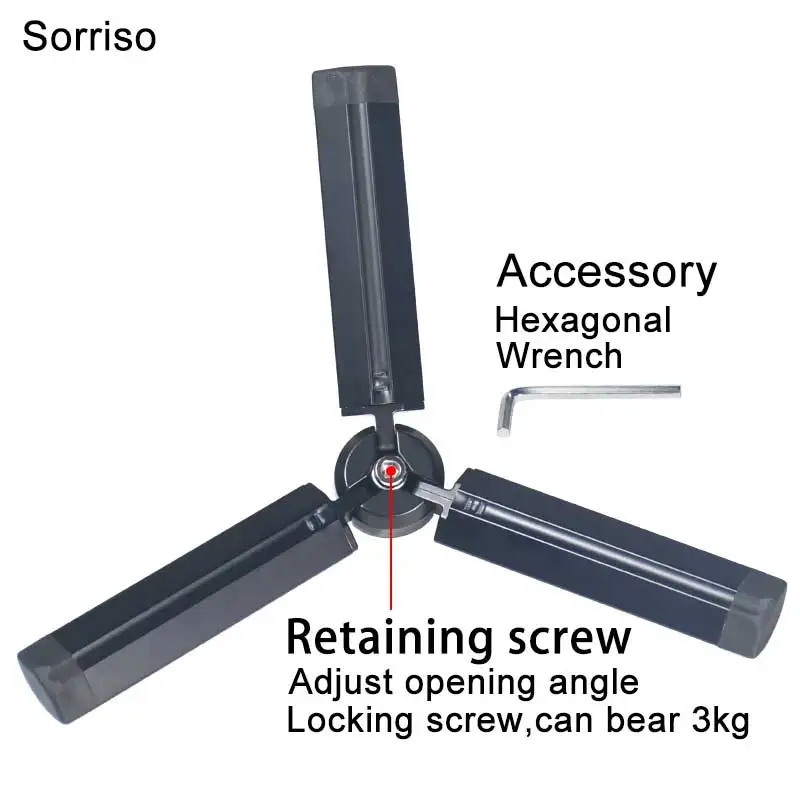 Sorriso Factory Price Mini Desktop Tripod For Phone Stand Camera Selfie Rod Camera Adapter Tripod Mount Hand Grip Extension