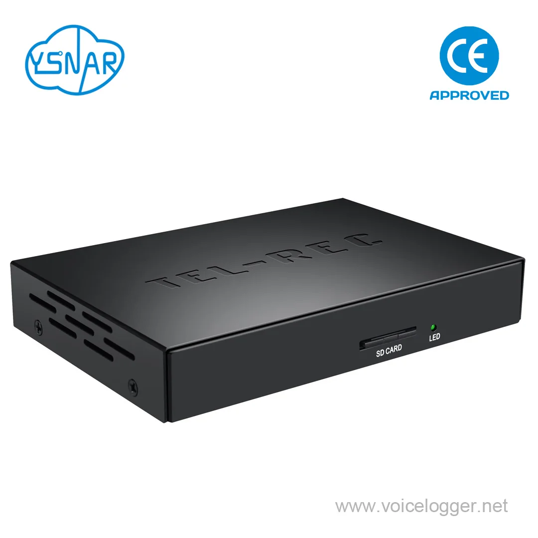 Автономный облачный сетевой телефонный рекордер NAR6102S 2CH/диктофон с SD-картой на 16 ГБ, автоответчиком и голосовым уведомлением