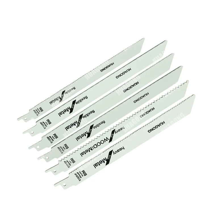 Professional quality 12 inch 10/14 TPI Bi-metal cobalt Reciprocating Saw Blade metal and wood with nails cutting