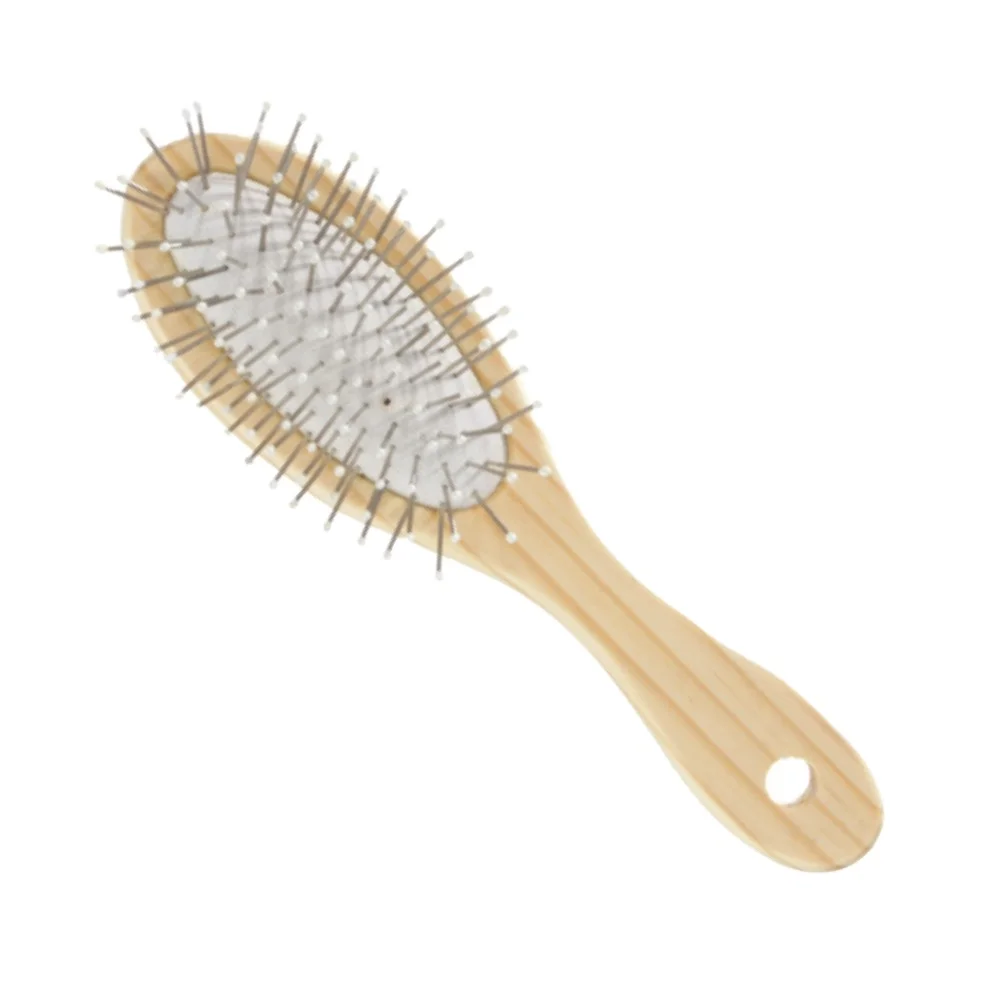 Tianba Professional Natural Bamboo Wooden Custom Paddle Hair Brush On Sale
