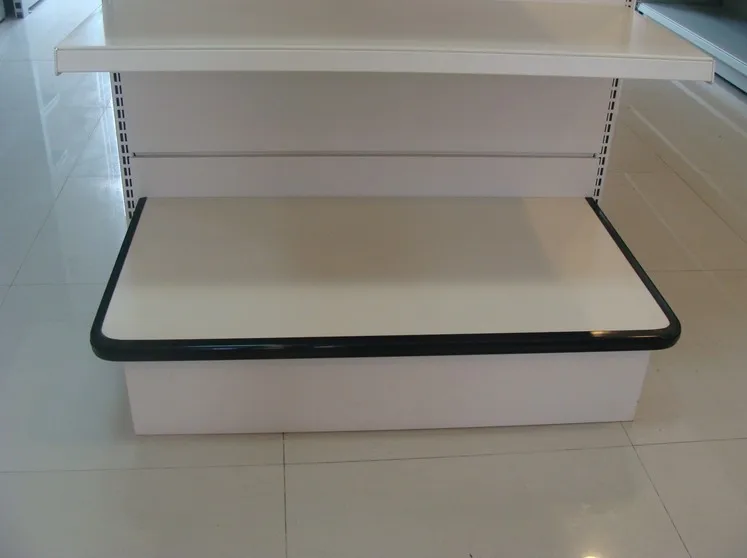 Single side Supermarket  Shelves wall unit Display for retail