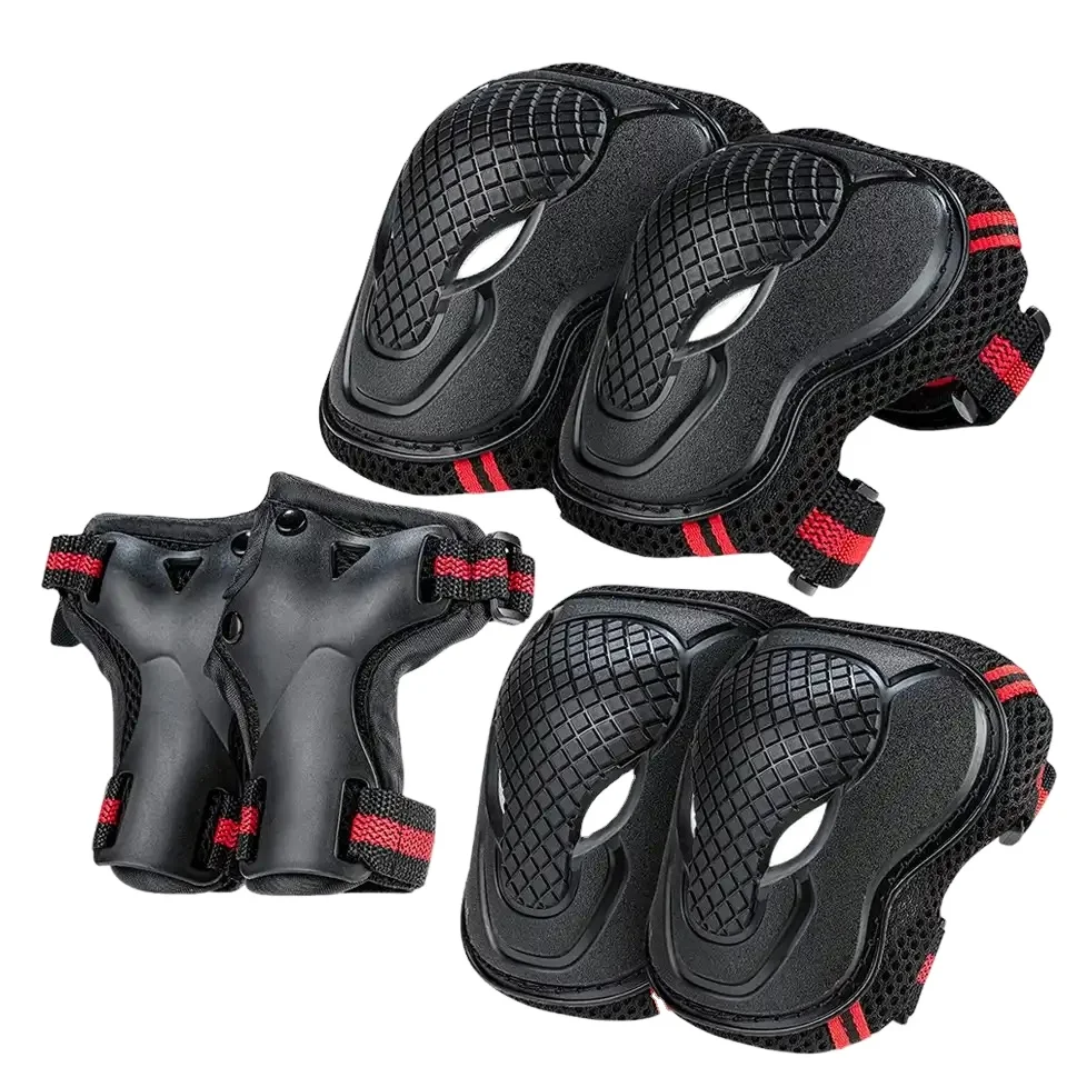 Protective Safety Knee Elbow Pads Child Print Protective Gears Skating Bike Skateboard Protectors