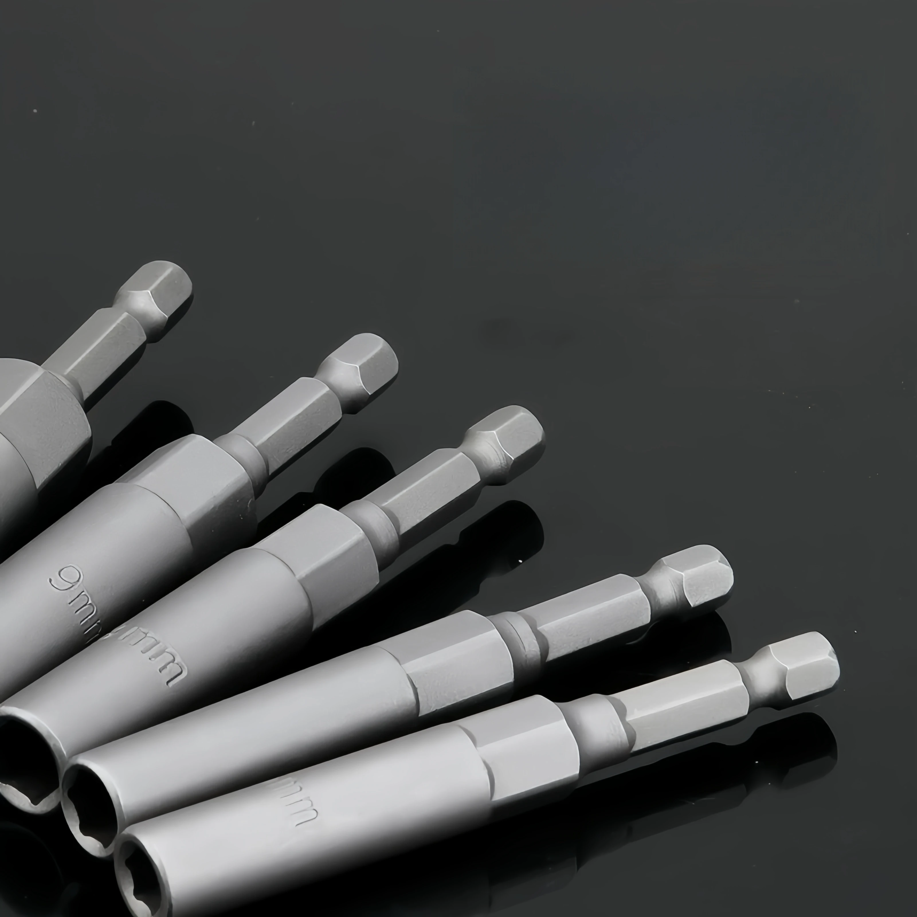 Hot Sale Hexagon Driver Deeping The Wind Nut setter Socket Drive Screwdriver Bit Magnetic Nut Setter