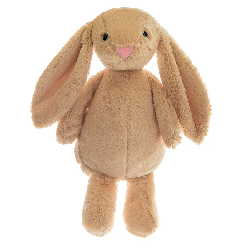 Multi-colored Easter Bunny plush toys Soothing toys for kids Long-eared bunny dolls Gifts for boys and girls