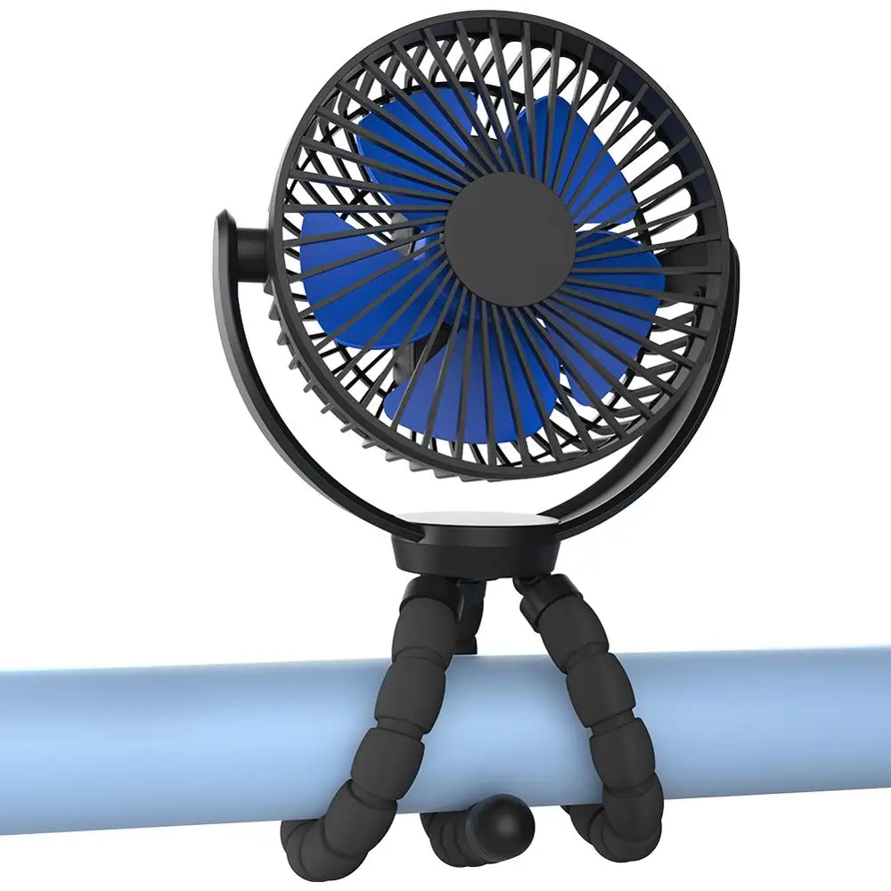 High Quality Portable Usb Chip Fan  Battery Charger Electric Fan  USB Cable 1m ABS, PC