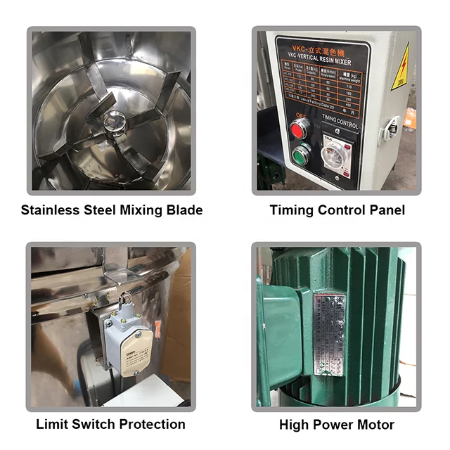 Zillion ZL-PM150KG  PVC Plastic High Speed Mixer PVC Turbo Mixer PVC Compounding Mixer /mixing machine