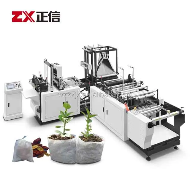 
ZXL-350 non woven zipper bag making machine seeding bag making machine 