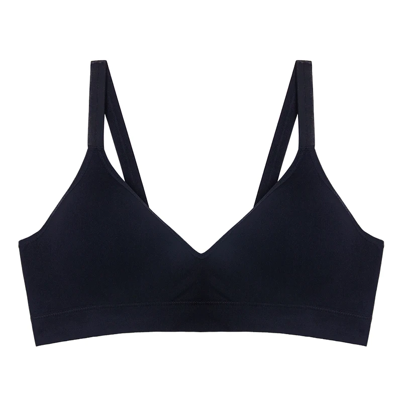 2021 Custom logo breathable nylon seamless soft womens bra
