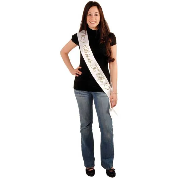 Purple Bachelorette Hen Party Girls Night Out Bride to Be Sash