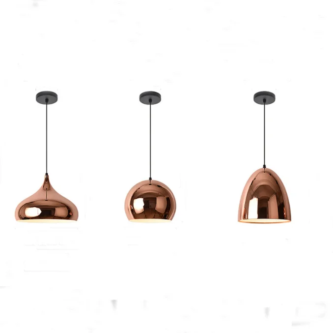 Low Price Wholesale Small Size Iron Simple Ring Chandeliers Pendant Lights LED Luxury Modern