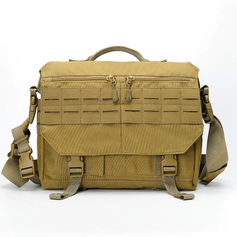 Hot Sale Customized Waterproof Oxford Cloth Single Shoulder Large-Capacity Tactical Messenger Bags For Men