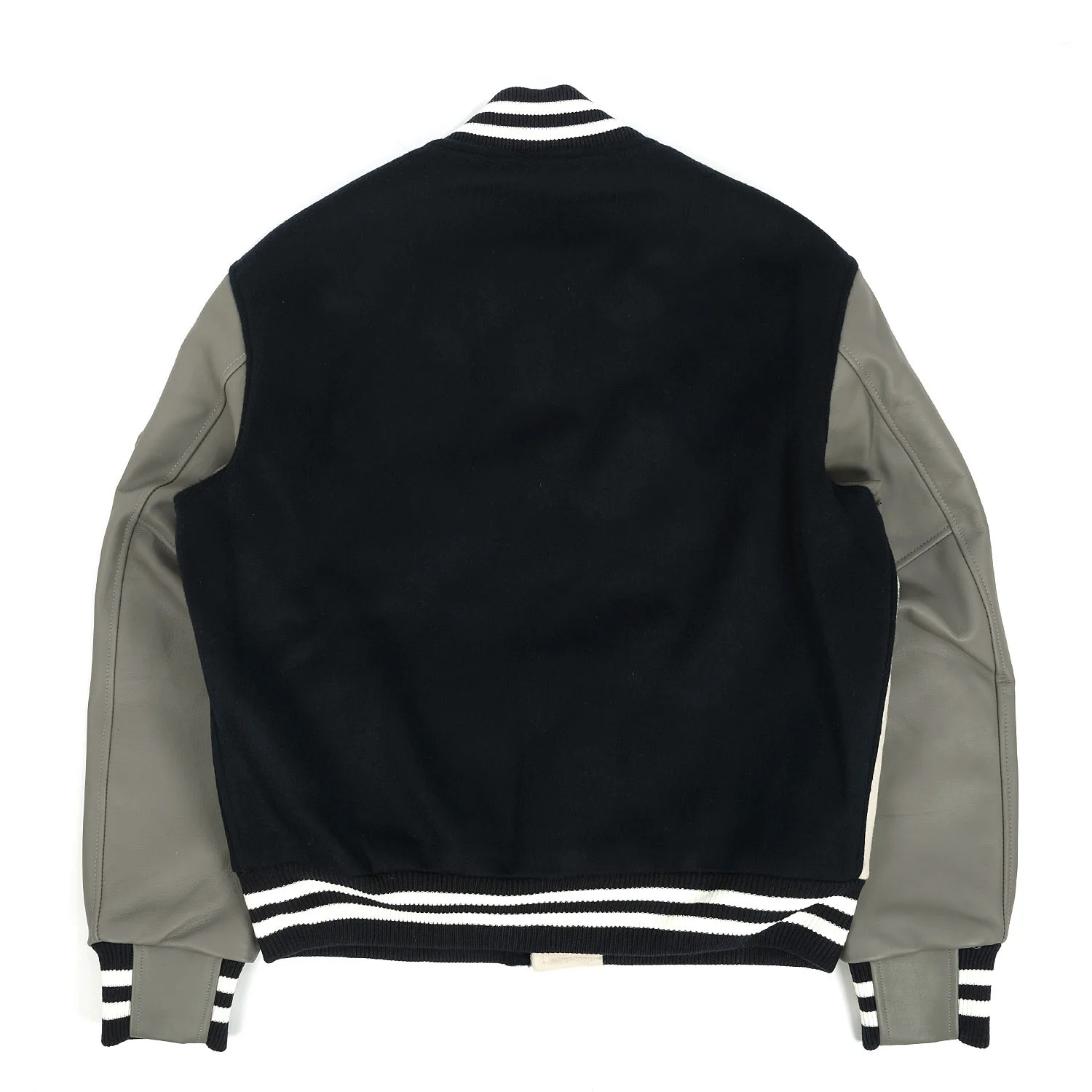 OEM оптовая продажа индивидуальные шенилловые нашивки NY шерстяное тело с контрастными кожаными рукавами мужская куртка Varsity