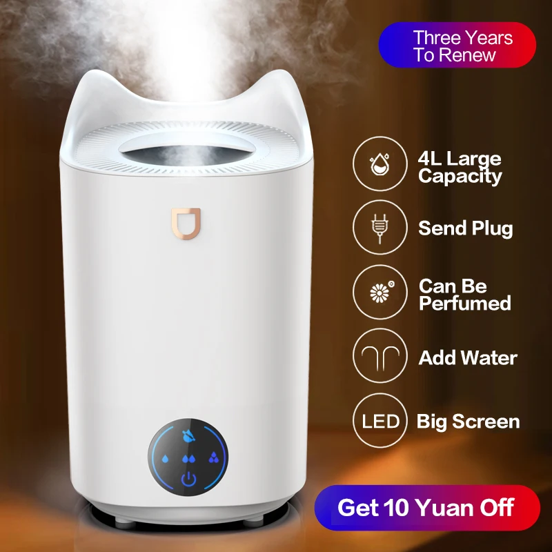 3 л usb Распылительная насадка, распылитель тумана, домашний большой увлажнитель воздуха, увлажнитель, подарочный набор, ультразвуковой увлажнитель для ароматерапии