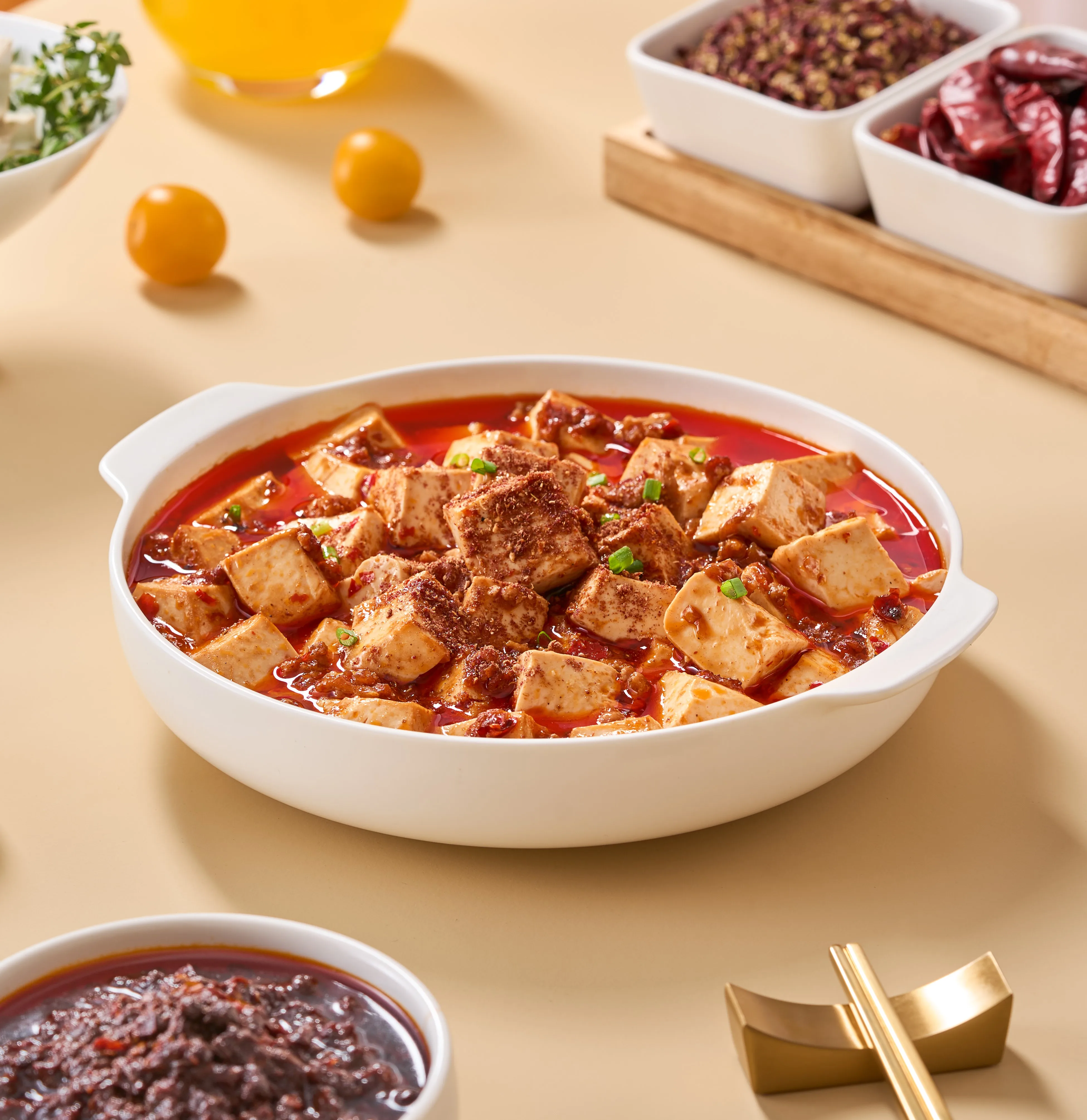 Halal Convenient And Delicious Delicious Of Mapo Tofu Seasoning 80g/Bag For Commercial And Domestic Use