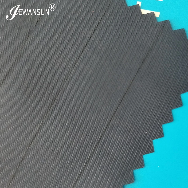 Can do 1.7CM100 polyester anti-static fabric stripe conductive silk polyester  dust-free work suit fabric polyester