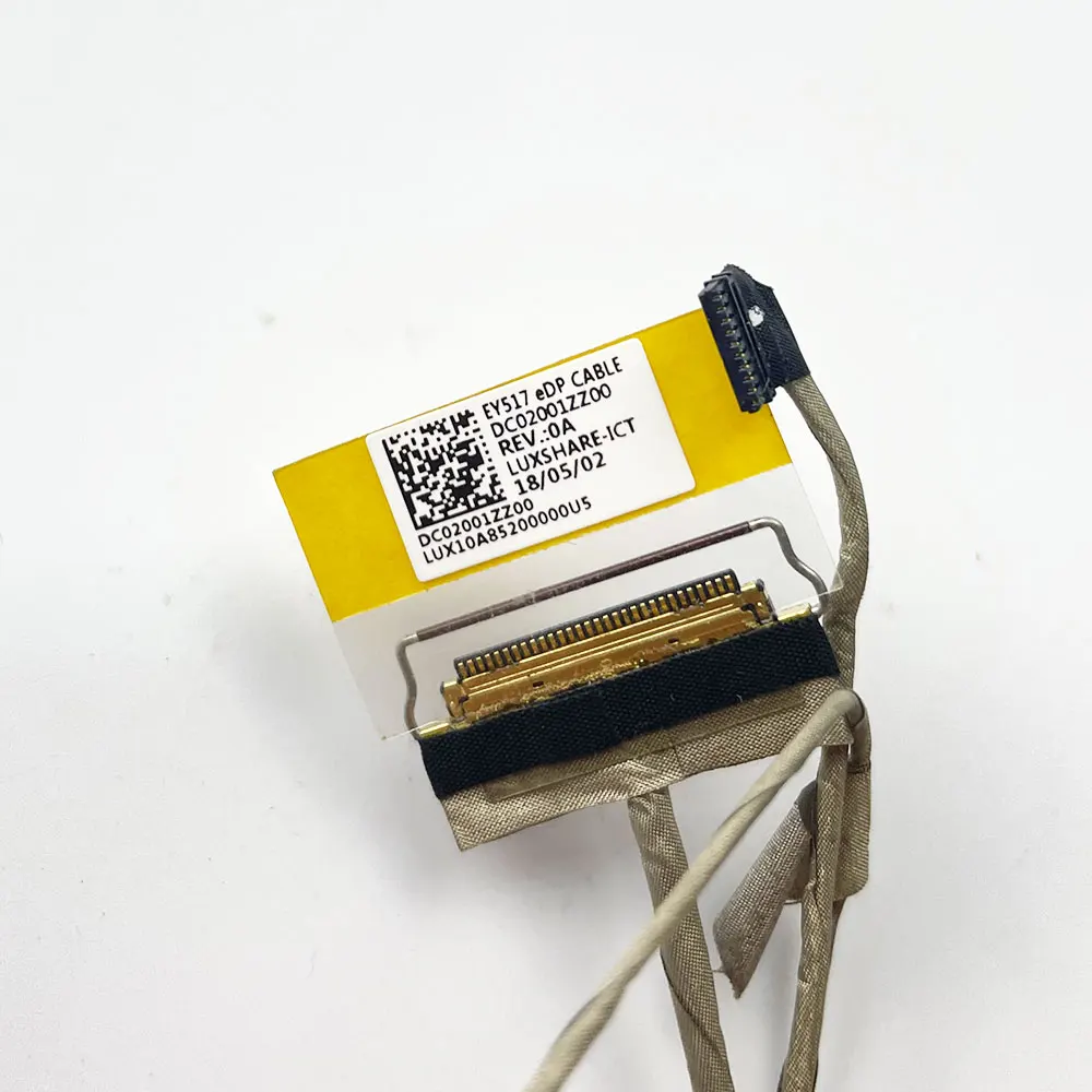 Laptop Video Screen LCD LED Flex Cable For Lenovo ThinkPad legion Y7000 Y7000P R7000P Y9000K 2020 2019 2018 DC02C00RV10