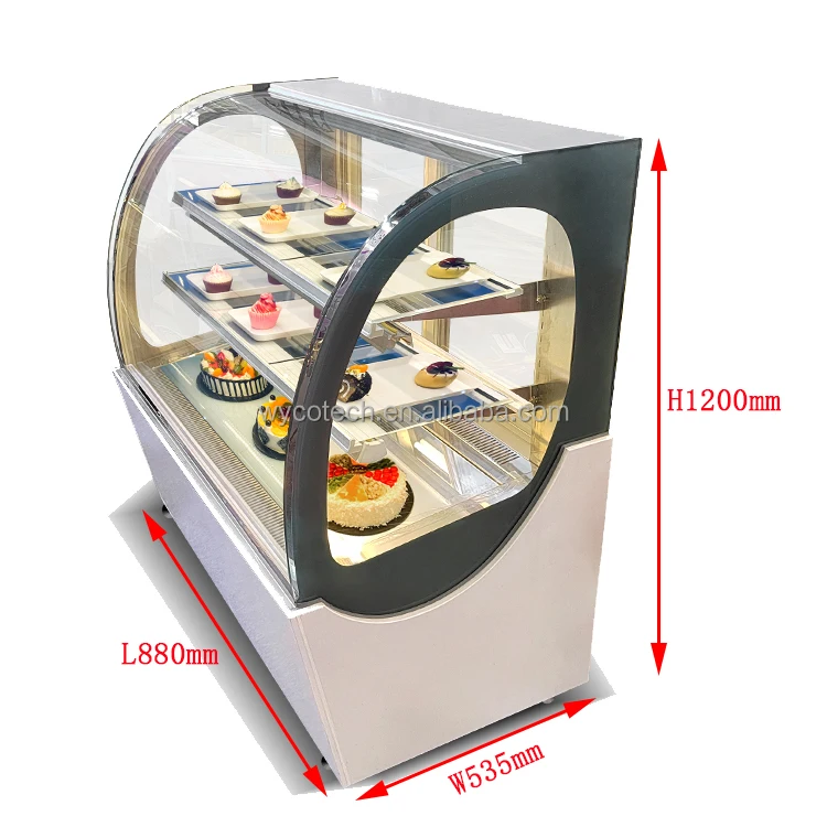 Мраморная основа в европейском стиле, круглый кулер для торта в форме яйца, стеклянный шкаф для витрины торта