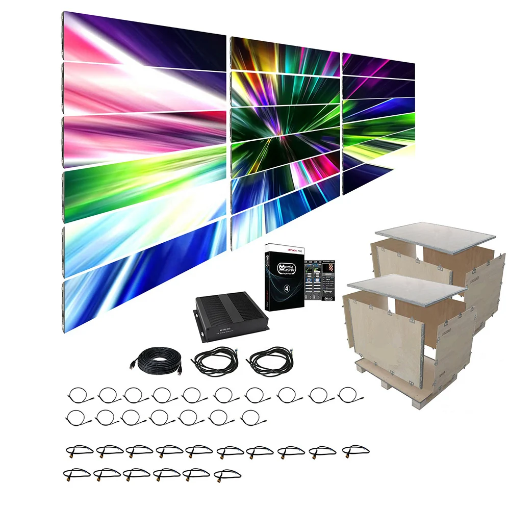 Event Stage LED Video Wall Indoor  High Refresh Rate P3.91 3.9 LED Panel Display Screen