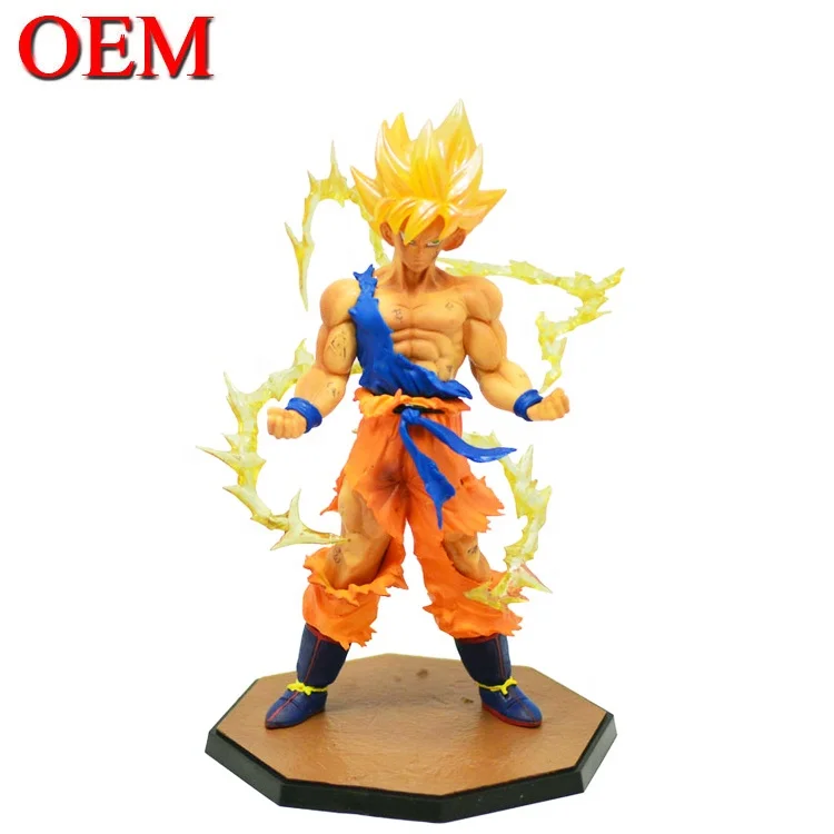 Custom Anime Dbz Super Ultra Instinct Saiyan Son Goku Action Figures Toy Goku Pvc Model Toy