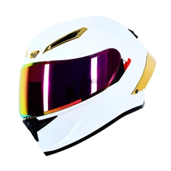 OEM Full Face Motorcycle Helmets Double Visor Casco De Moto With Large Tail Pinlock Motorcycle Helmet motorcycle