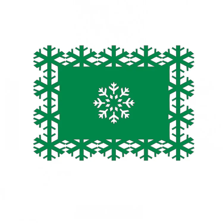 Christmas Placemat Christmas Decoration Home Felt Pendant New Year Home Decor Christmas Table Decoration