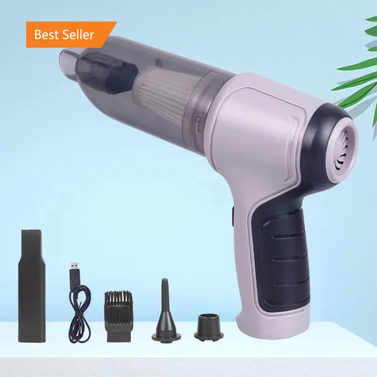 Household Car Vacuum Cleaner Portable Mini Dust Collector Dry And Wet Home Car Dual-Use Wireless Handheld Cleaning Appliances