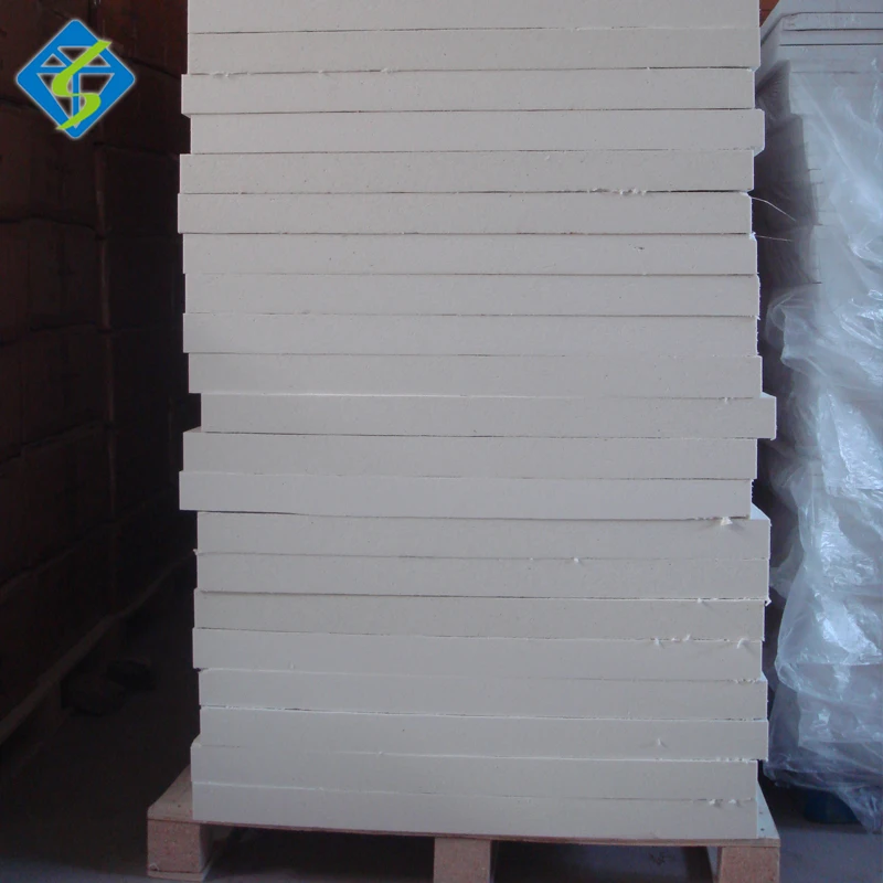 Китайская Фабрика 1260 огнеупорная жесткая изоляционная керамическая волоконная плита для печи