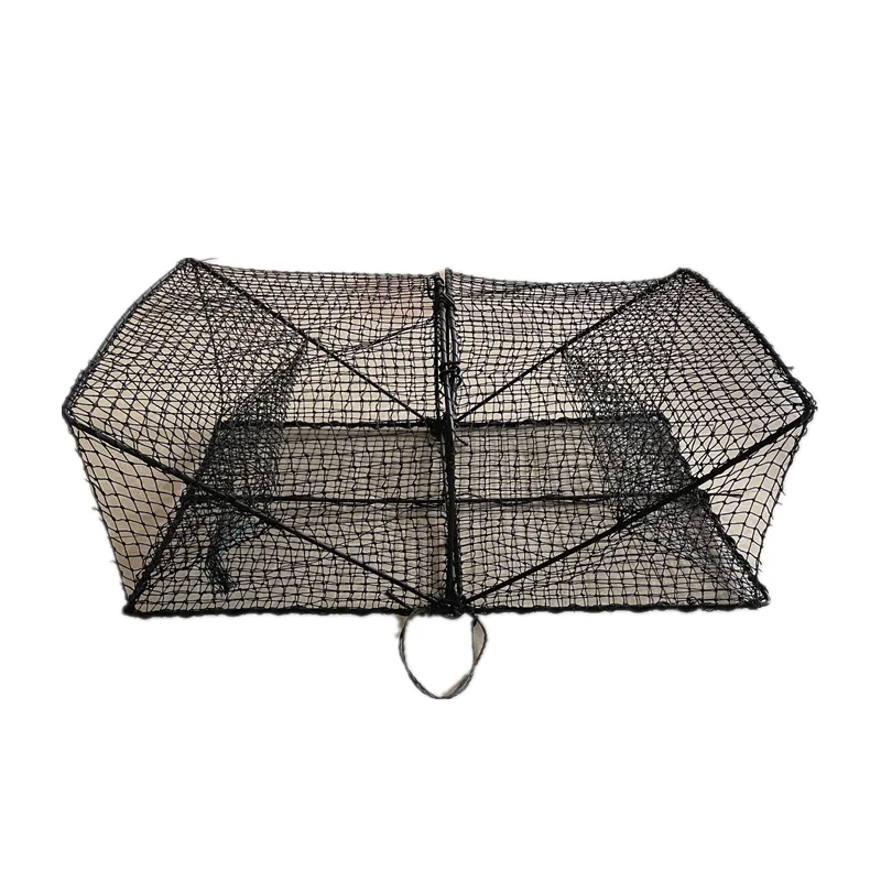 Square crab trap Commercial Nylon Fishing Trap Shrimp Crab Pot