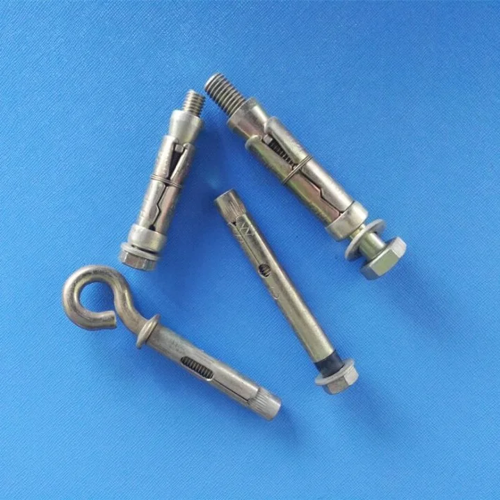 China Steel anchor bolts yellow zinc plated high quality