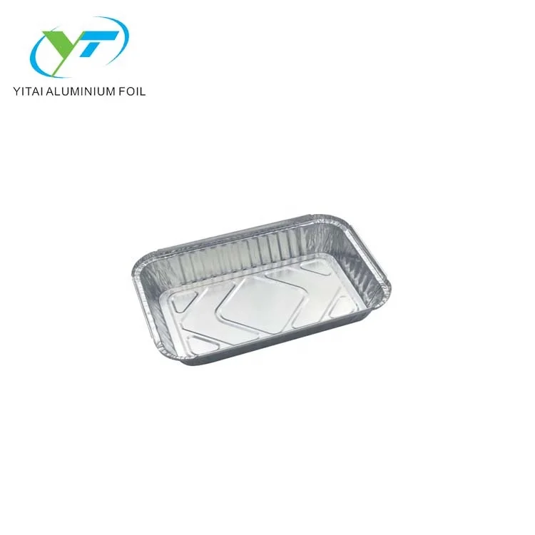 
2019 Popular wholesale high quality 750 ml aluminum foil food trays for airline 