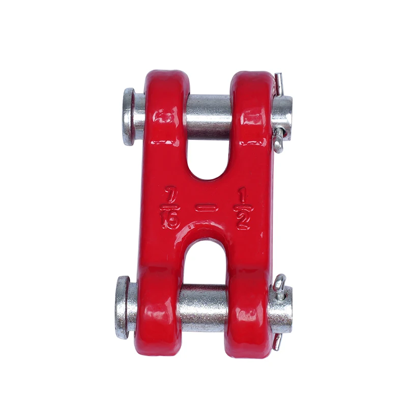 BOHU Alloy Steel Rigging Drop Forged H Type Shackle Double Link Chain Clevis  Rigging Accessory Factory Direct
